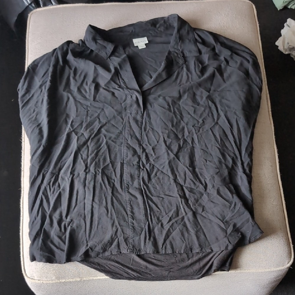 Ava & Viv Classic Black Shirt